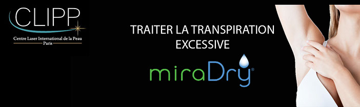transpiration excessive solution miradry paris