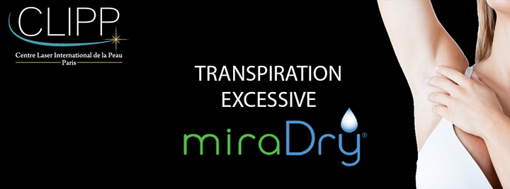 traitement transpiration excessive aisselles miradry paris