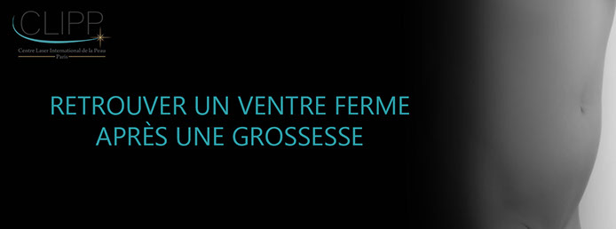 Relachement de la peau après une grossesse: le traitement Exilis permet de retrouver une peau plus ferme.